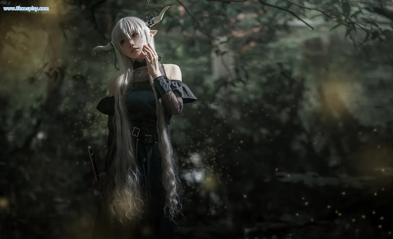 Cien恩恩 明日方舟 闪灵 Arknights Shining-erohere11.webp